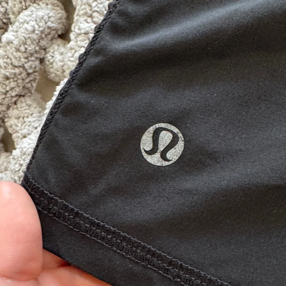 lululemon athletica Black Athletic Skort